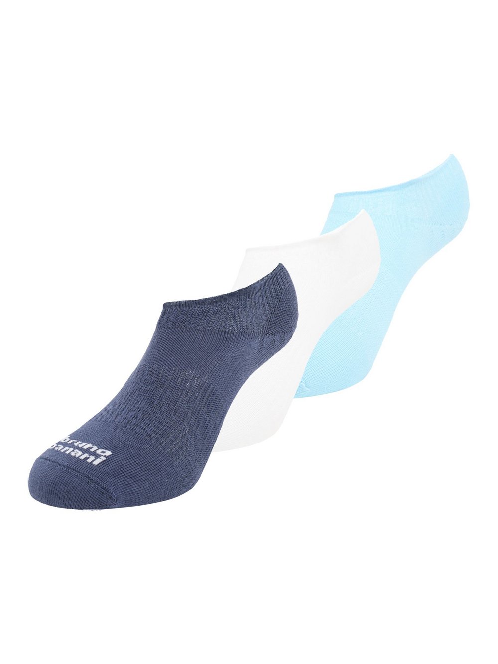 Bruno Banani Sneakersocken Damen Baumwolle mehrfarbig, 35-38