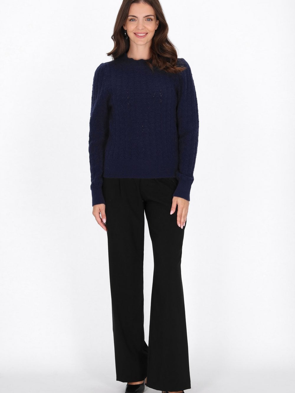 Usha Pullover Damen blau, XL/XXL