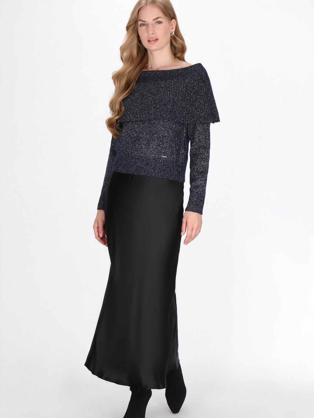 Dreimaster Pullover Damen blau, XS/S