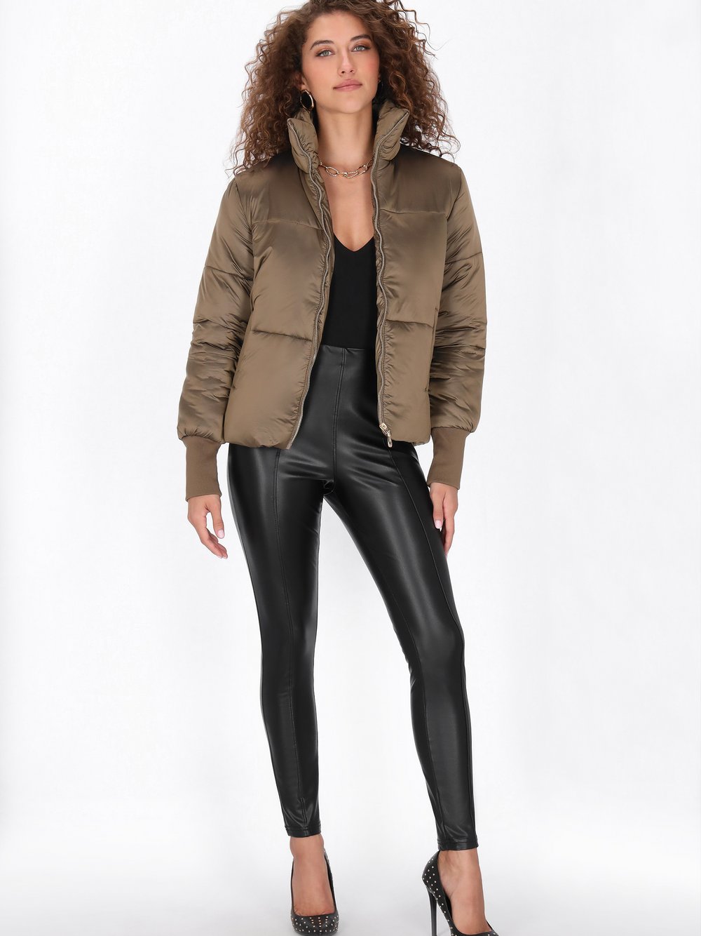 Faina Jacke Damen braun, S