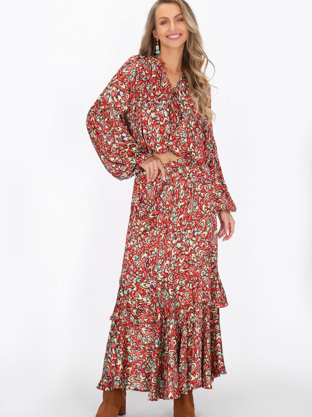 IZIA Bluse Damen mehrfarbig, S