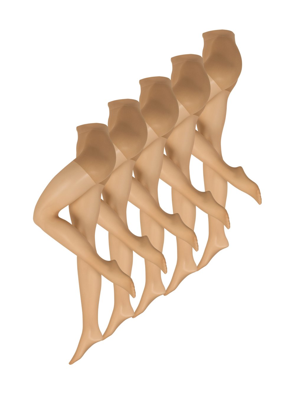 nurdie Feinstrumpfhose  Damen mehrfarbig, 44-46