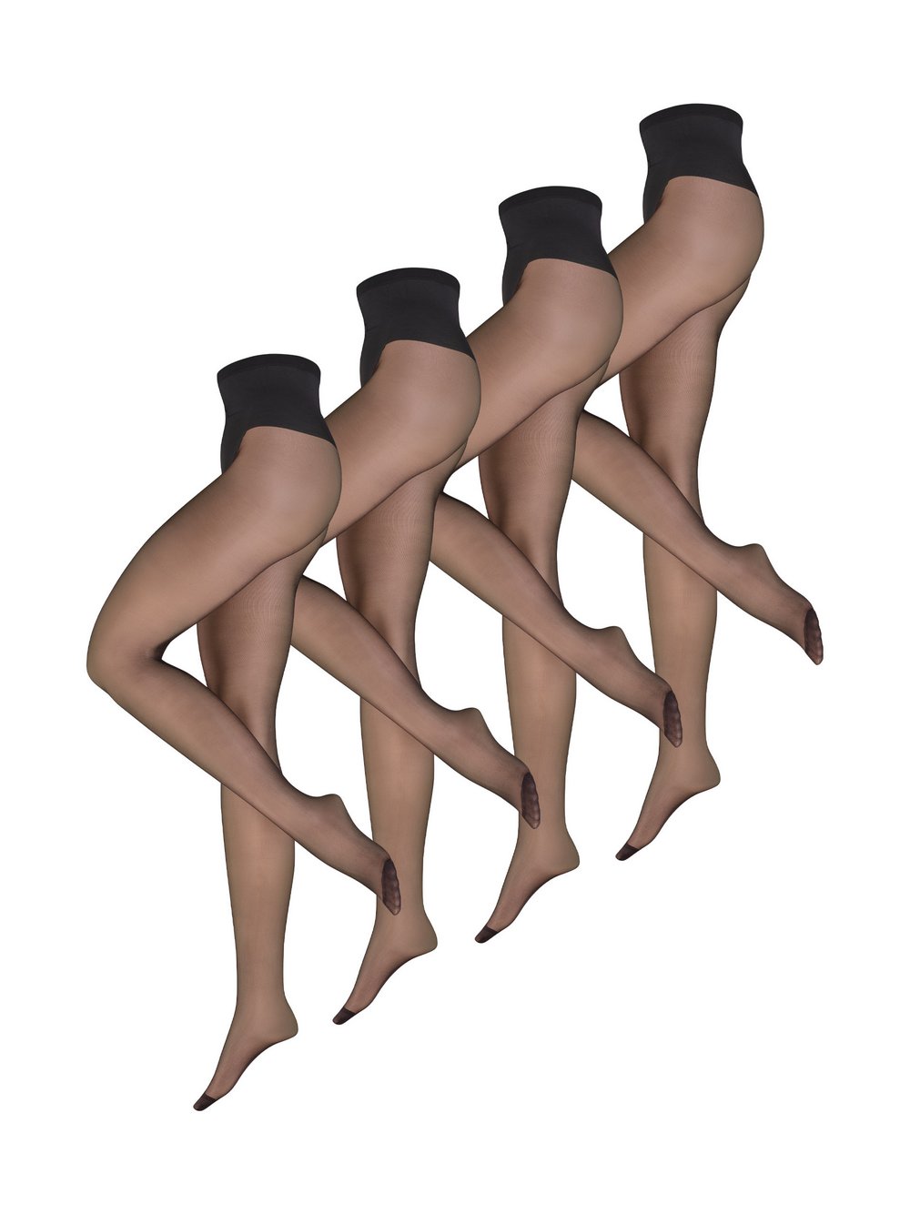 Thumbnail - nurdie Feinstrumpfhose  Damen schwarz, 40-46