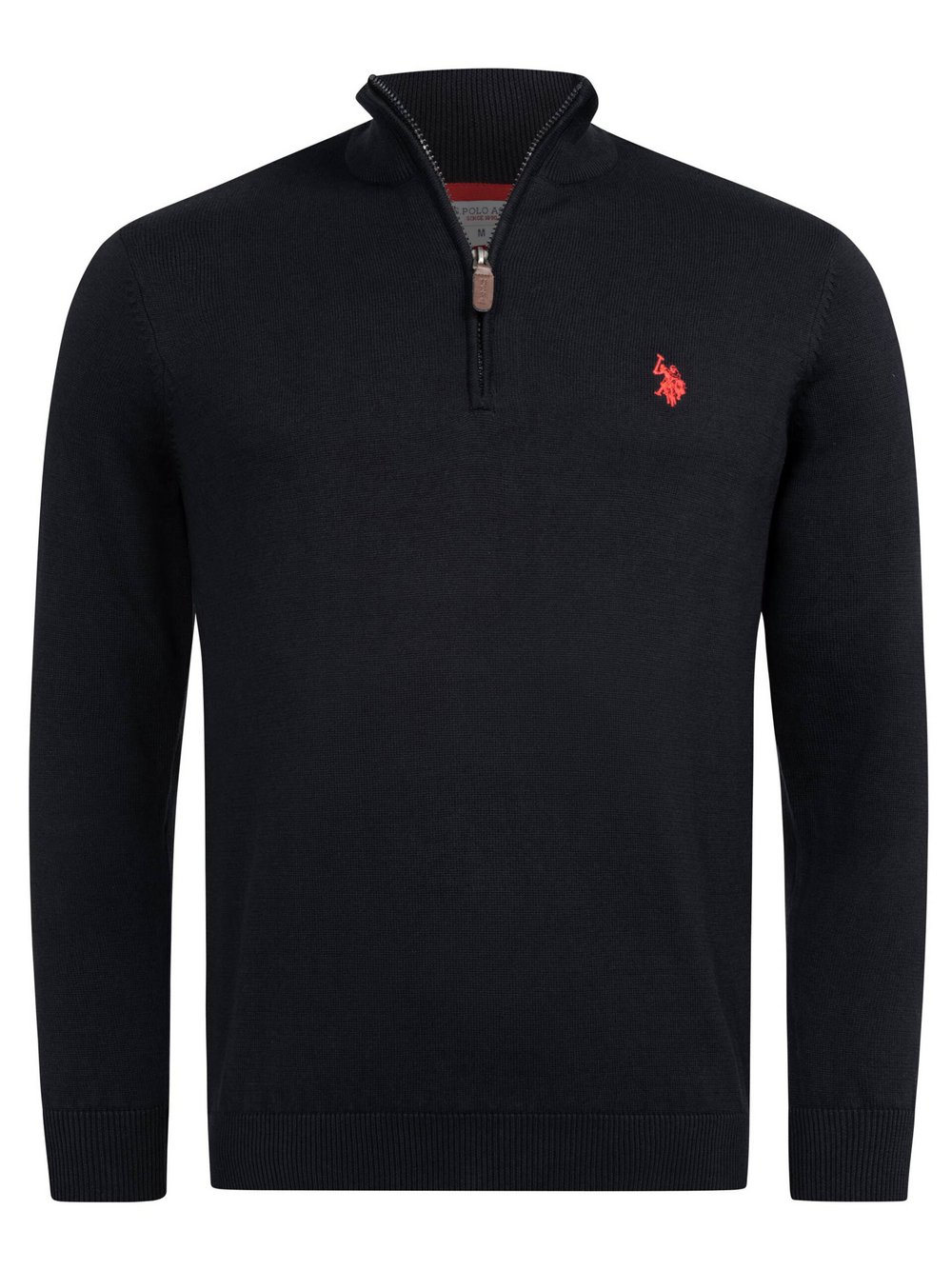 Thumbnail - U.S. Polo Assn. Pullover - Herren Baumwolle schwarz, M