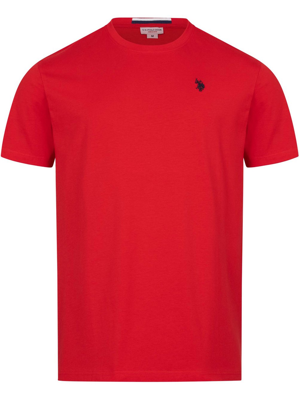 U.S. Polo Assn. T-Shirt  Herren Baumwolle rot, M