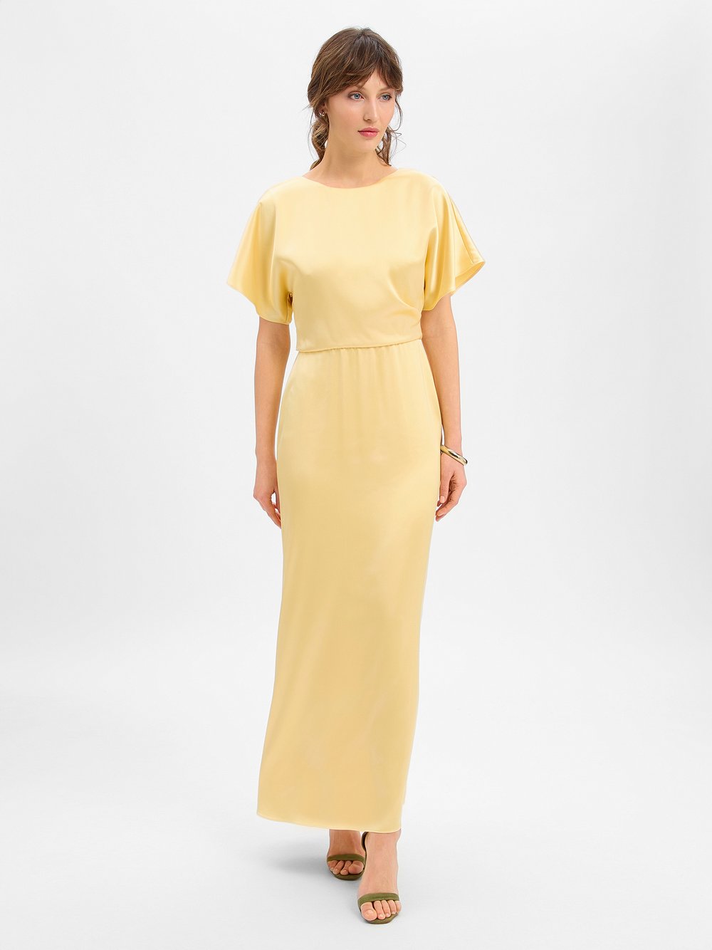 Marie Lund Abendkleid Damen gelb, 40