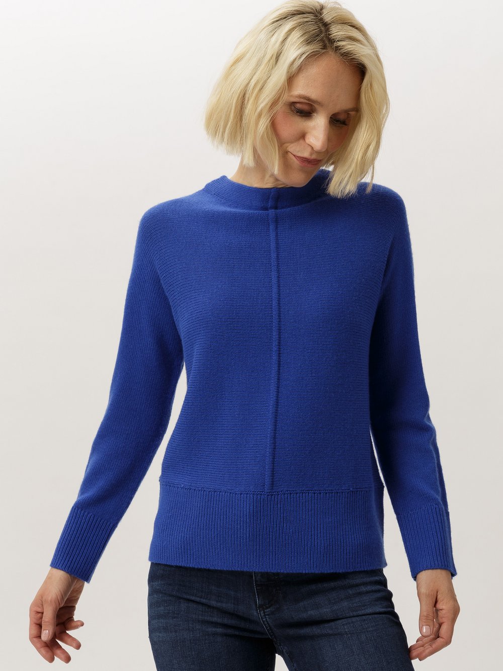 Frank Walder Pullover Damen blau, 36