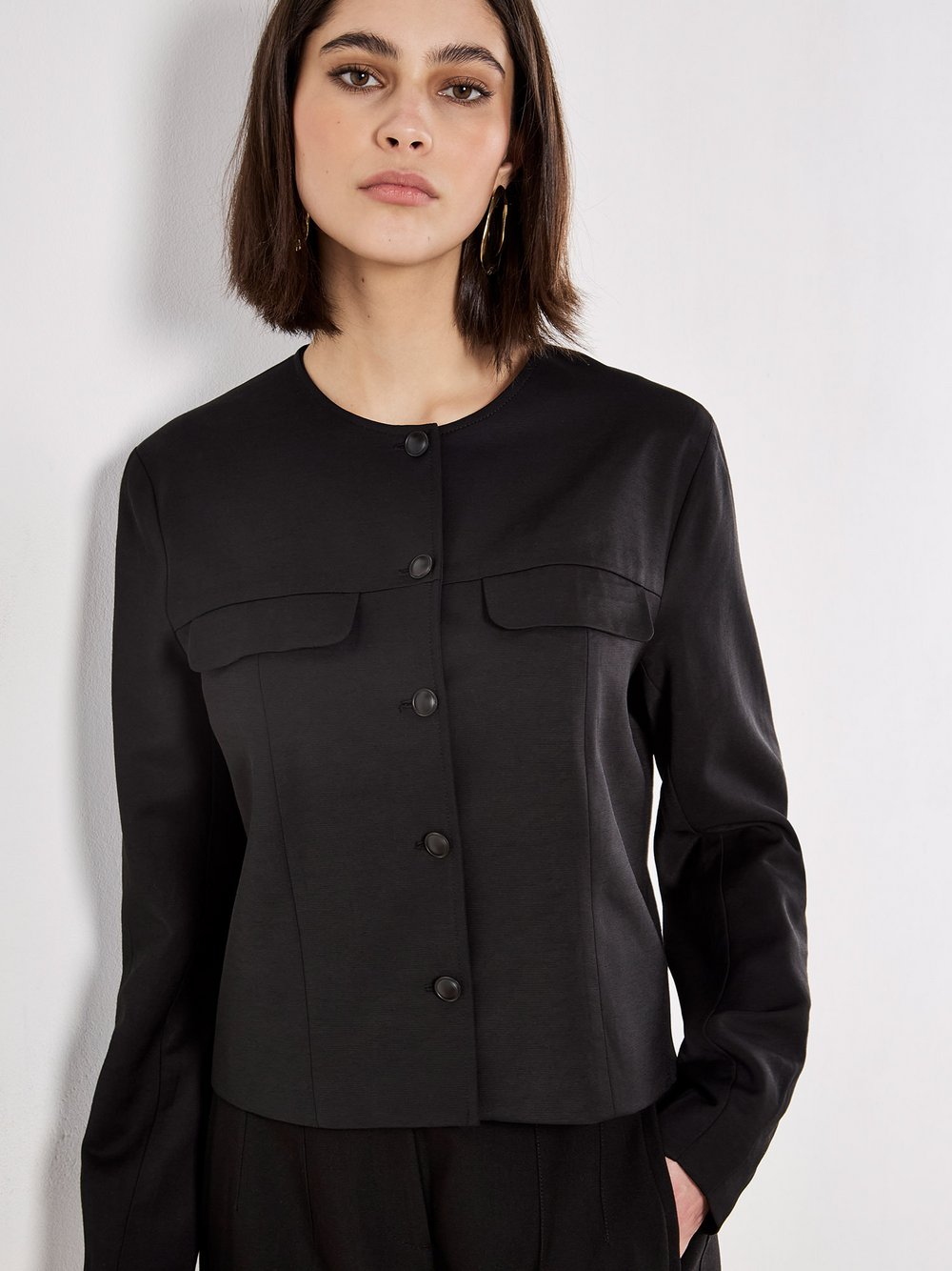 Thumbnail - Apricot Jacke Damen Viskose schwarz, 38
