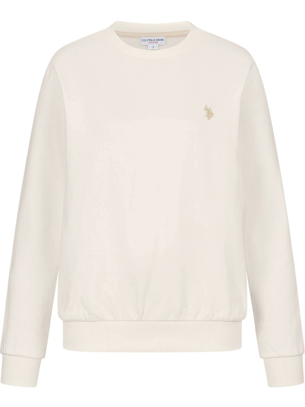 Thumbnail - U.S. Polo Assn. Pullover  Damen Baumwolle weiß, XL