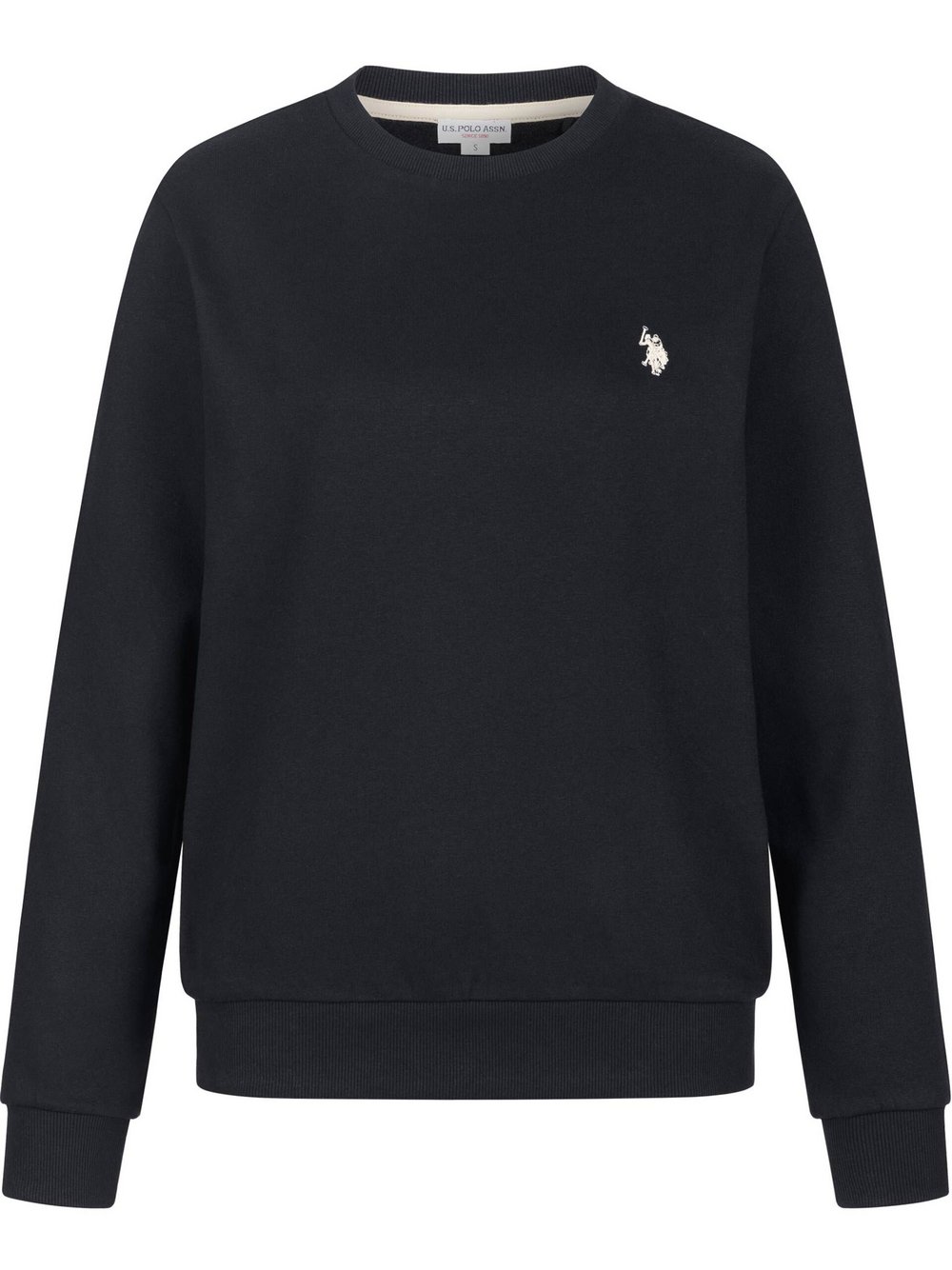 Thumbnail - U.S. Polo Assn. Pullover  Damen Baumwolle schwarz, L