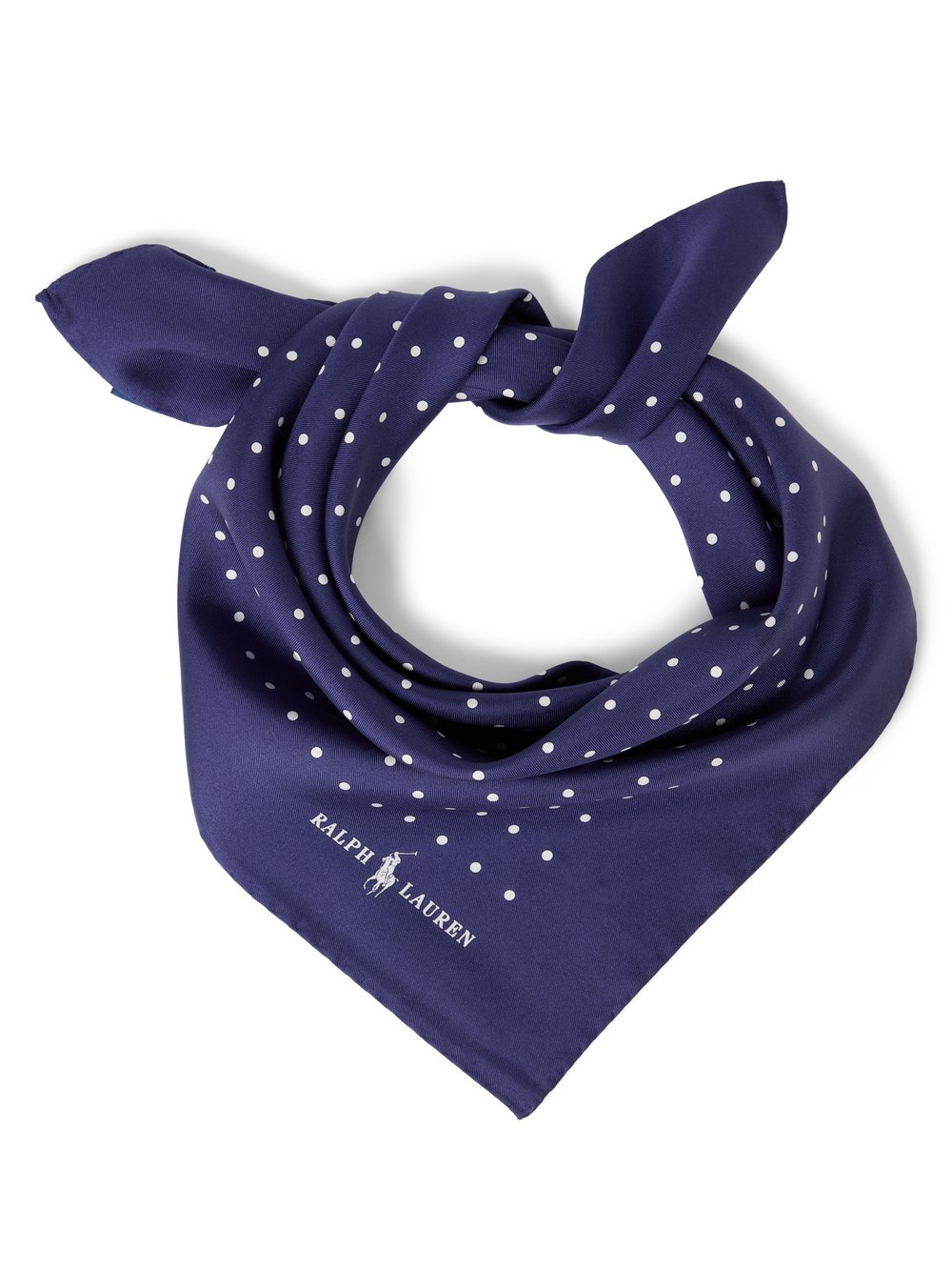 Polo Ralph Lauren Tuch aus Seide Damen Seide (100%) mehrfarbig gepunktet, ONE SIZE