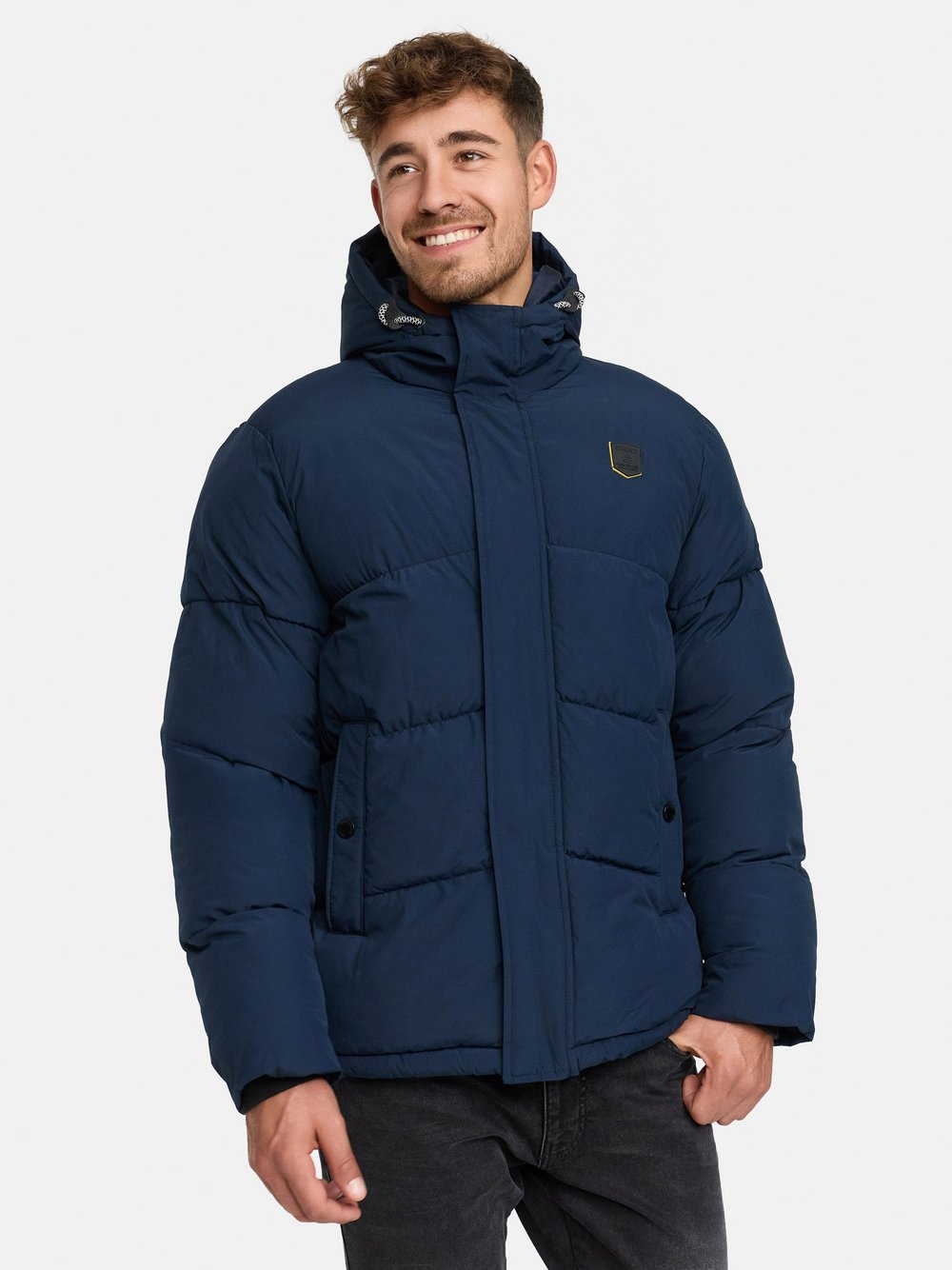 Thumbnail - Indicode Winterjacke Herren blau, M
