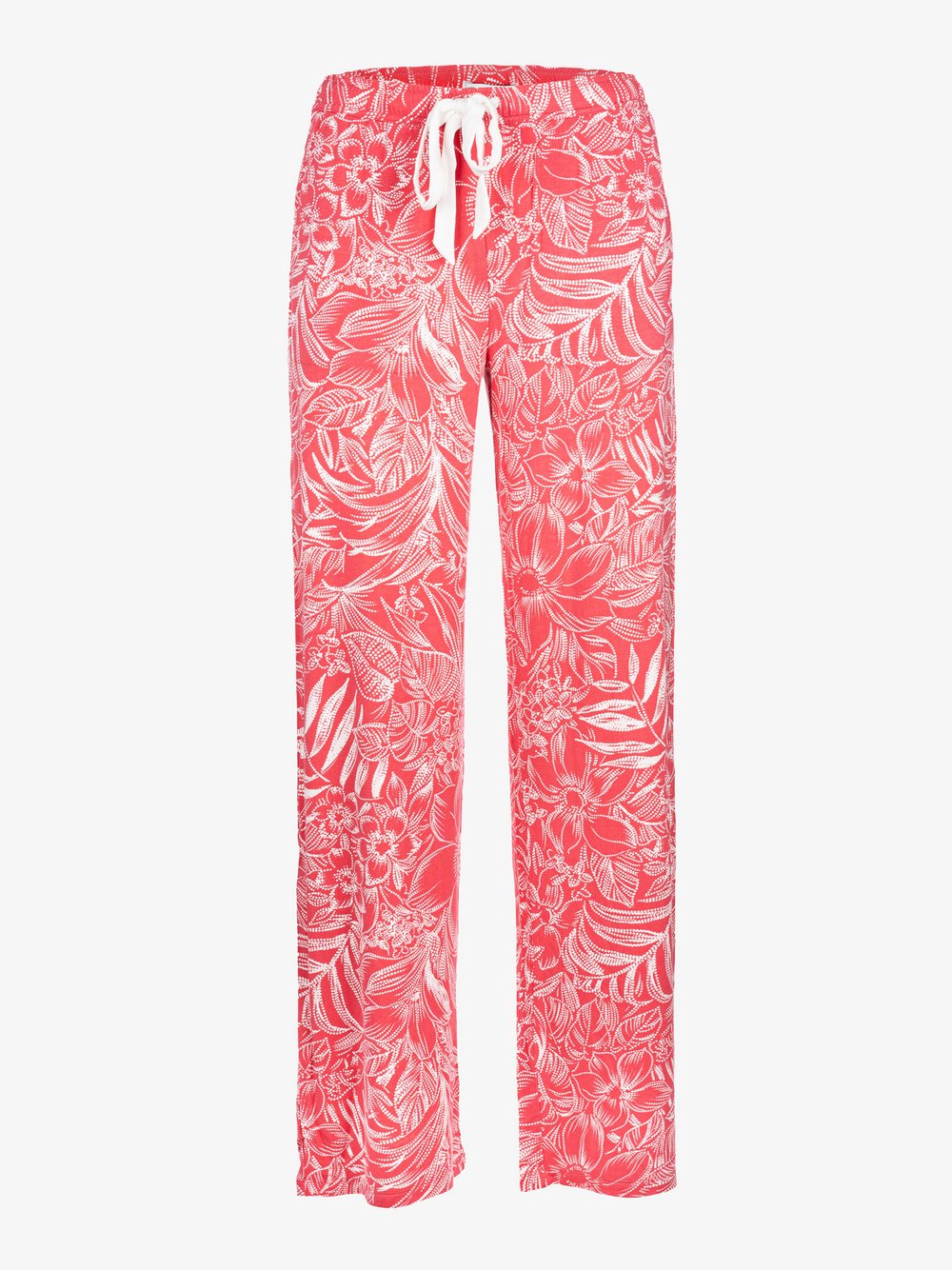 PJ Salvage Pyjamahose Damen Modal rosa gemustert, L