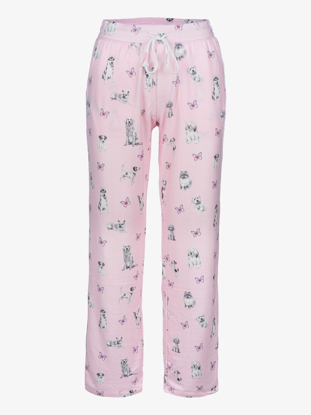 PJ Salvage Pyjamahose  Damen rosa bedruckt, S