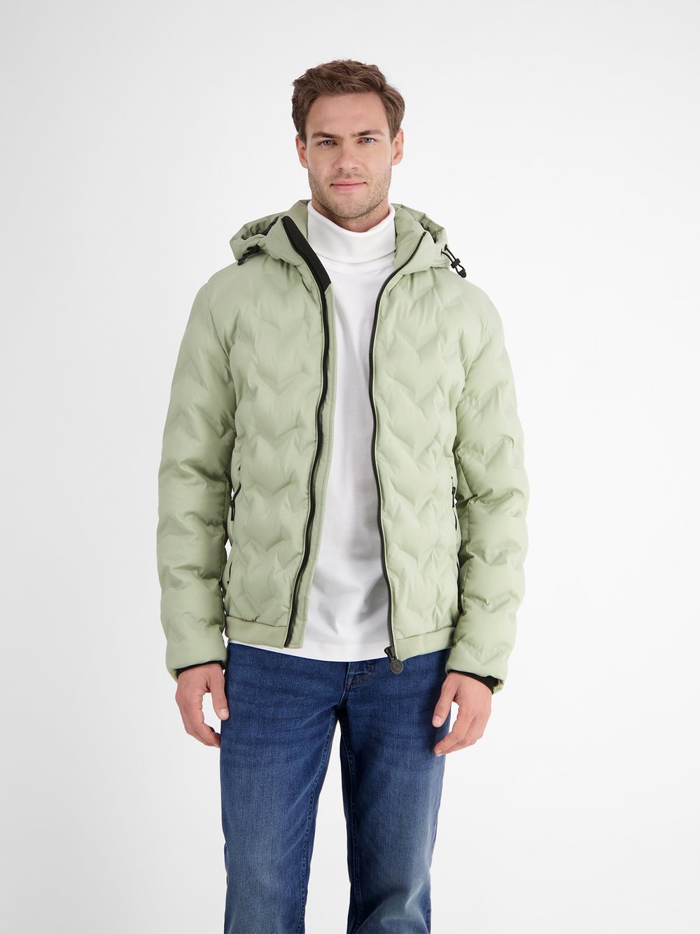 LERROS Steppjacke Herren grün, L