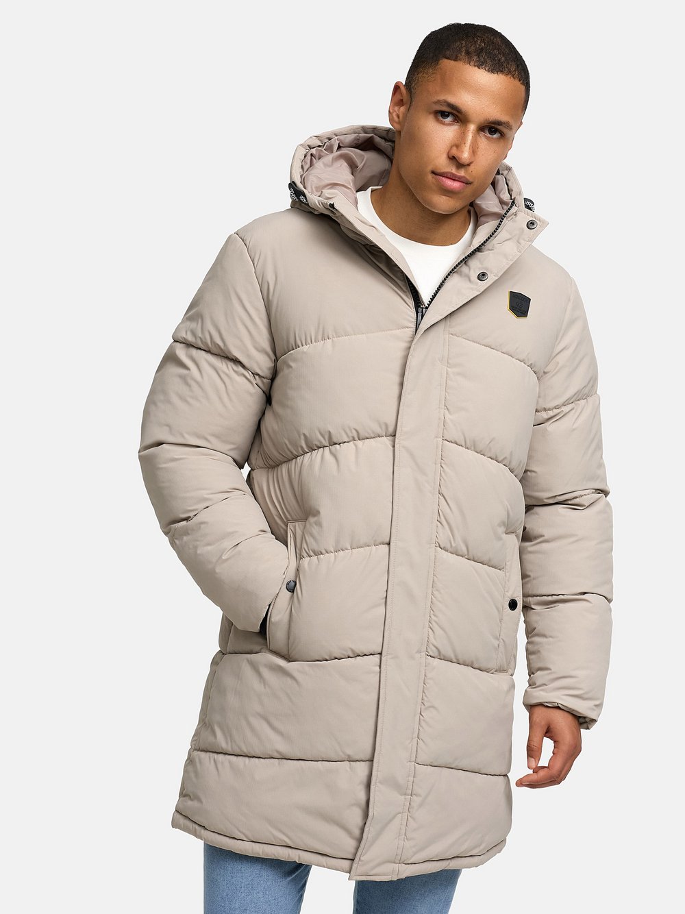 Indicode Winterjacke Herren blau, L