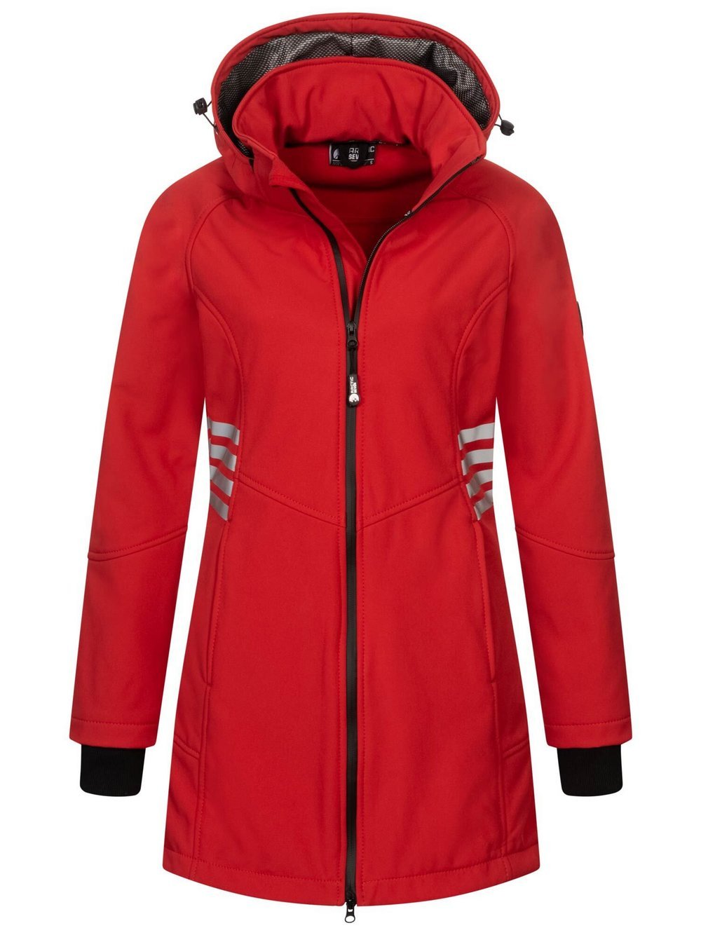 Arctic Seven Softshelljacke  Damen Baumwolle rot, 48