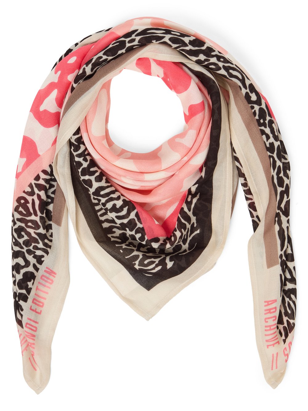 Street One Webschal Damen Modal mehrfarbig gemustert, ONE SIZE