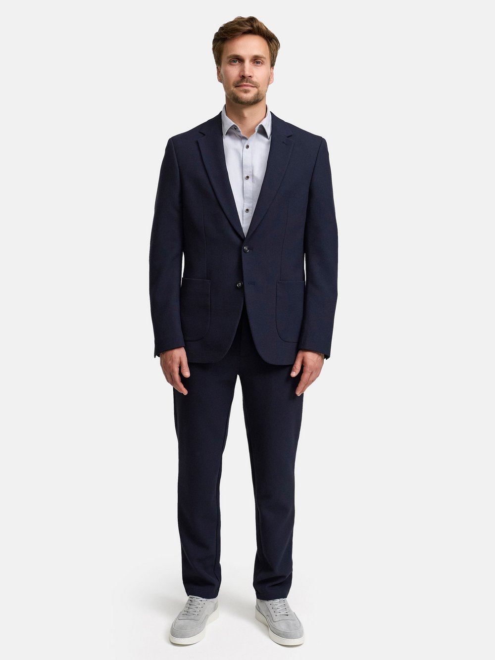 Thumbnail - Jeff Anzug 2-Teiler Herren Regular Fit blau, 54