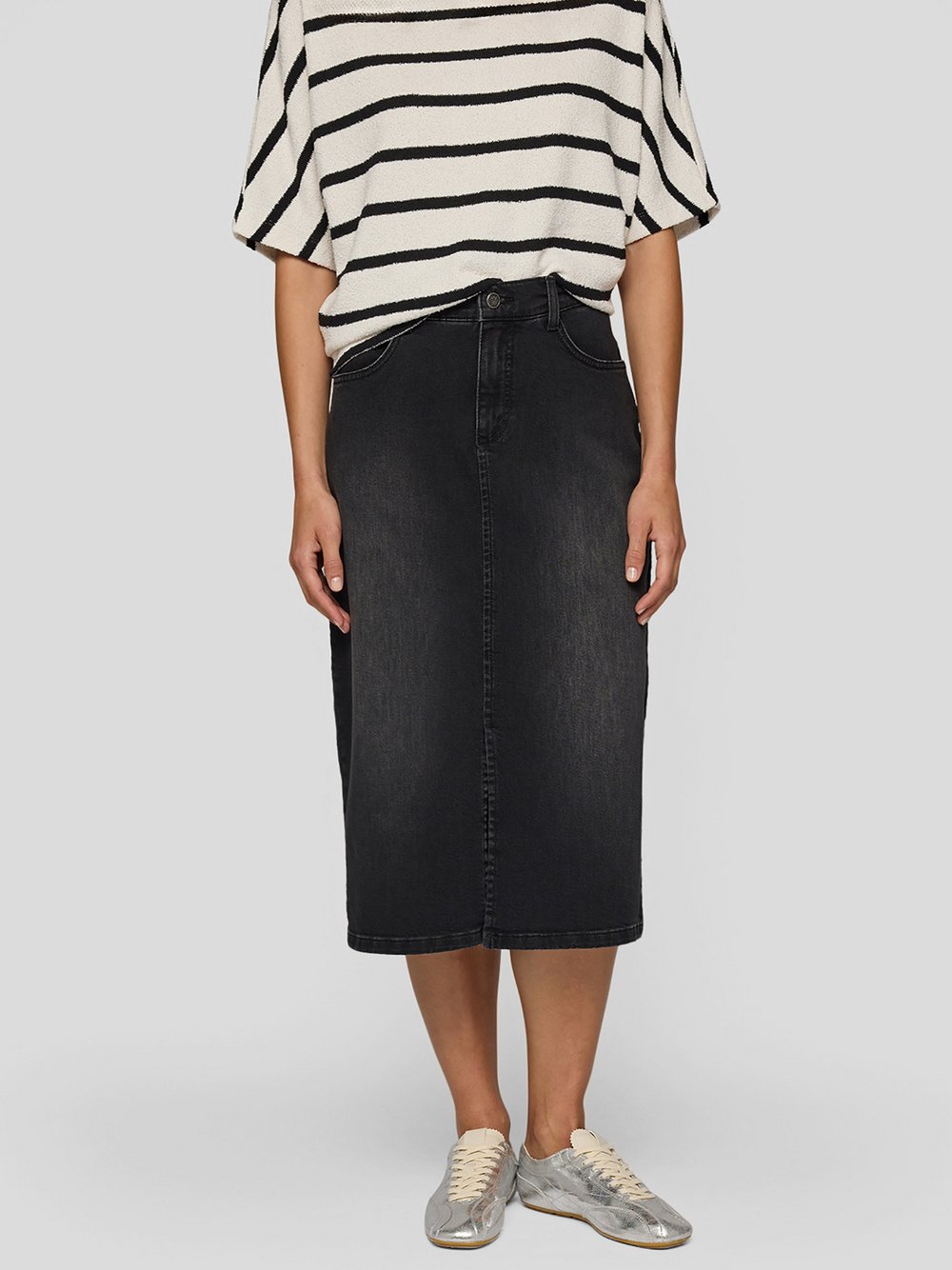 RABE Rock Damen Baumwolle schwarz, 50