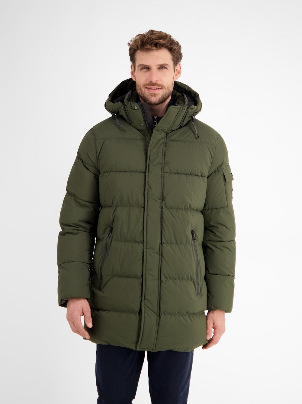 LERROS Winterjacke Herren grün, M