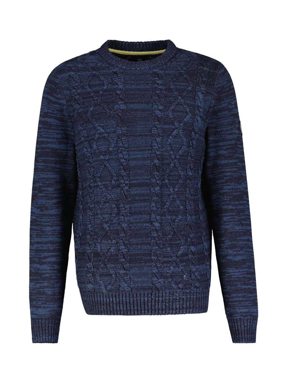 Thumbnail - LERROS Strickpullover Herren Baumwolle blau, XL