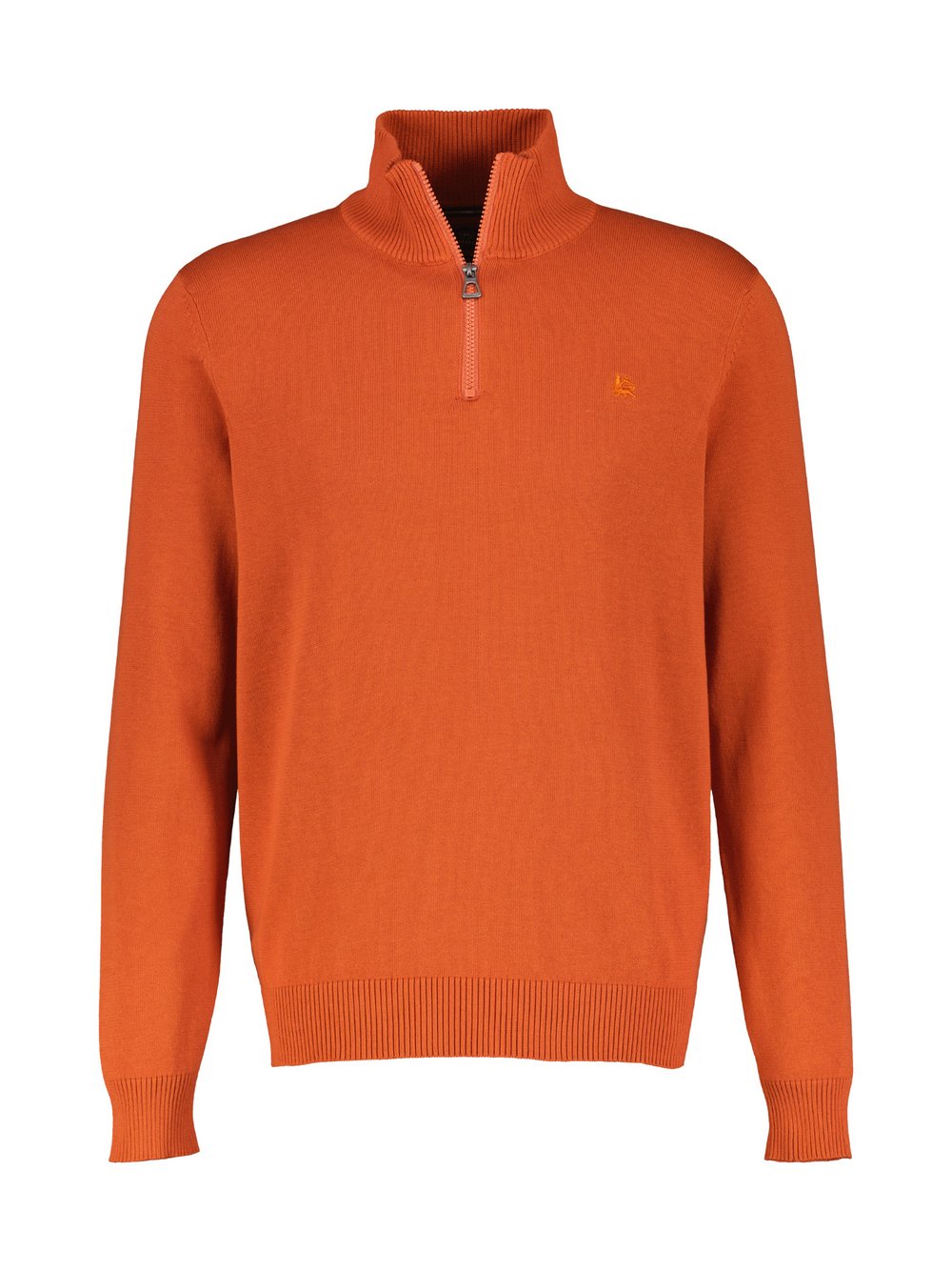 Thumbnail - LERROS Strickpullover Herren Baumwolle orange, S