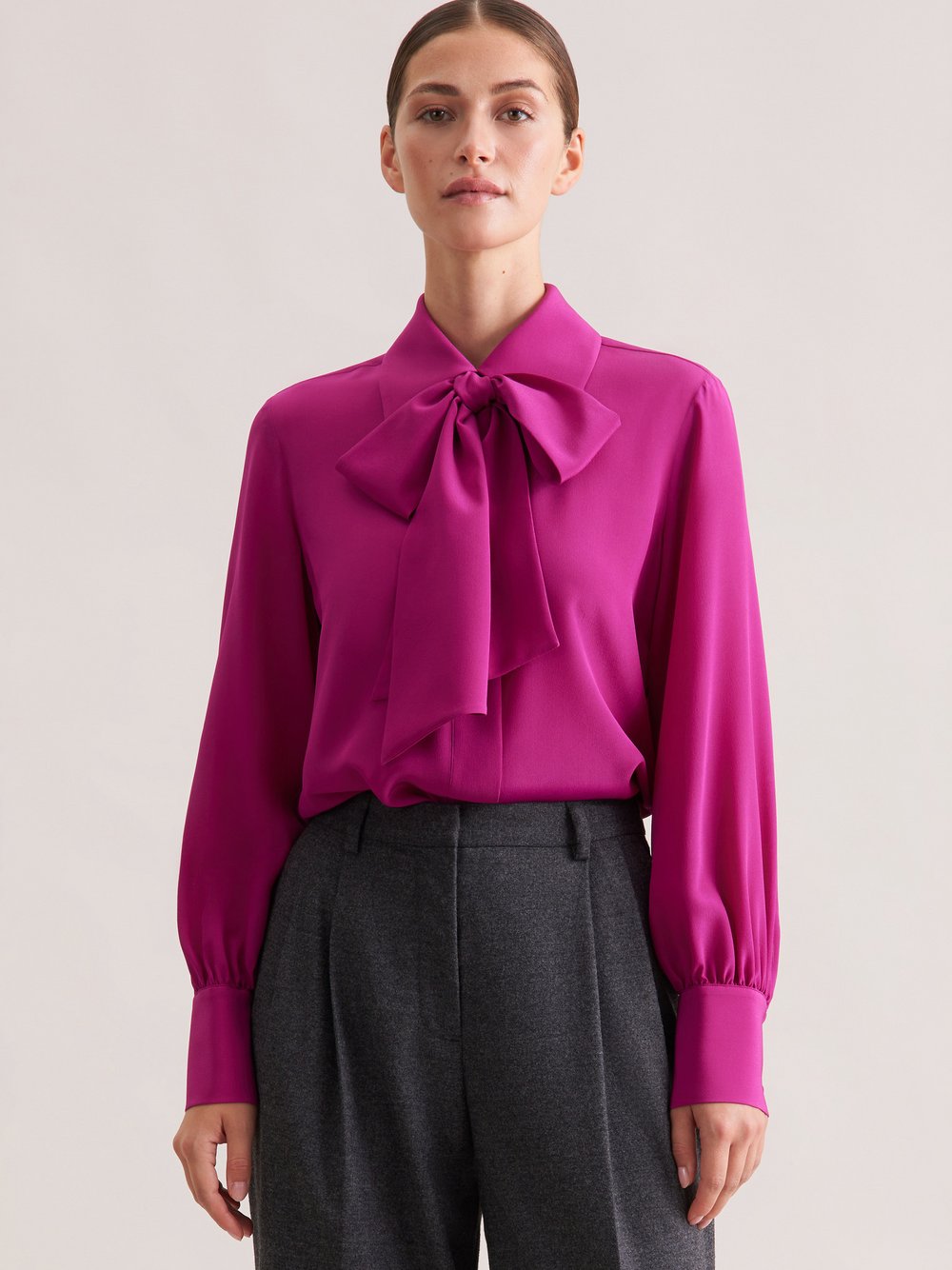 Seidensticker Ausgestellte Bluse Damen Seide pink, 40