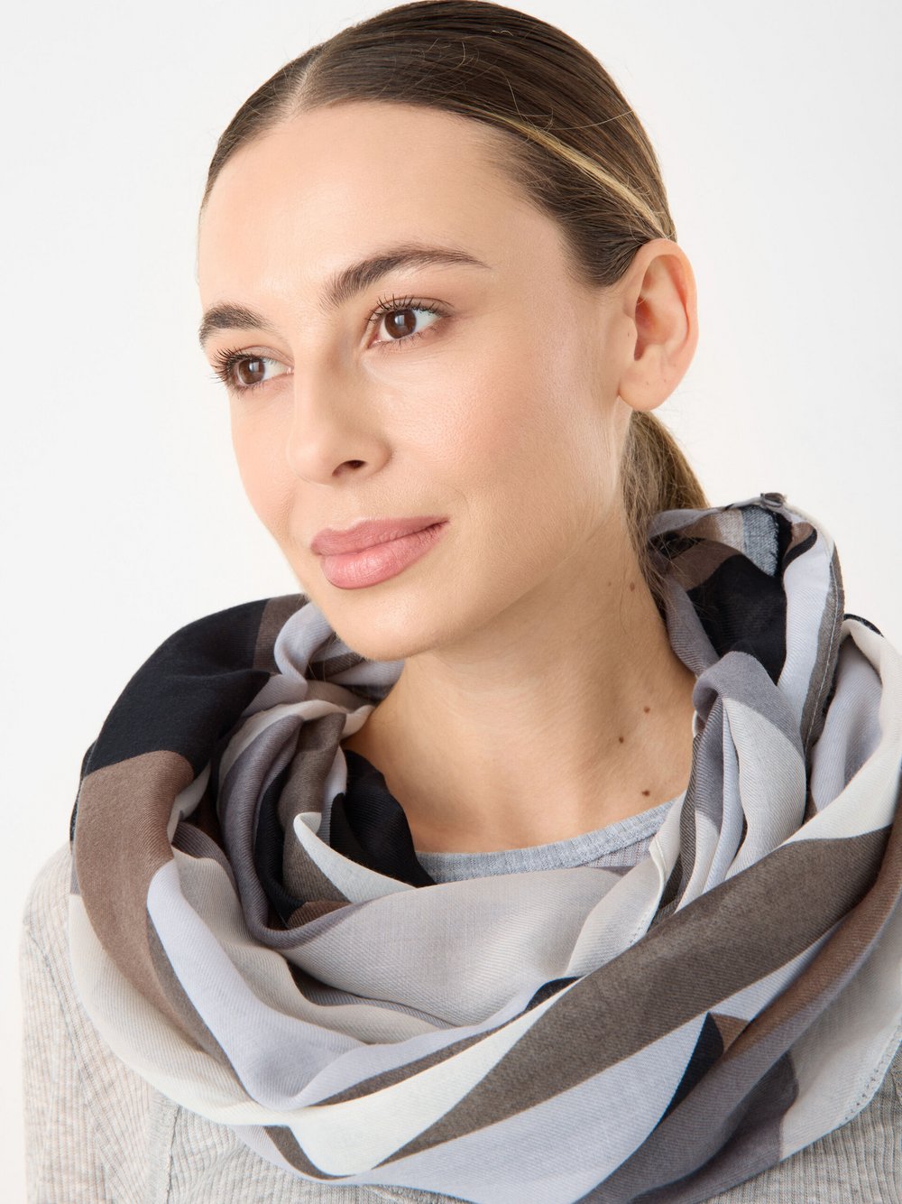 Codello Loop Damen grau gemustert, ONE SIZE