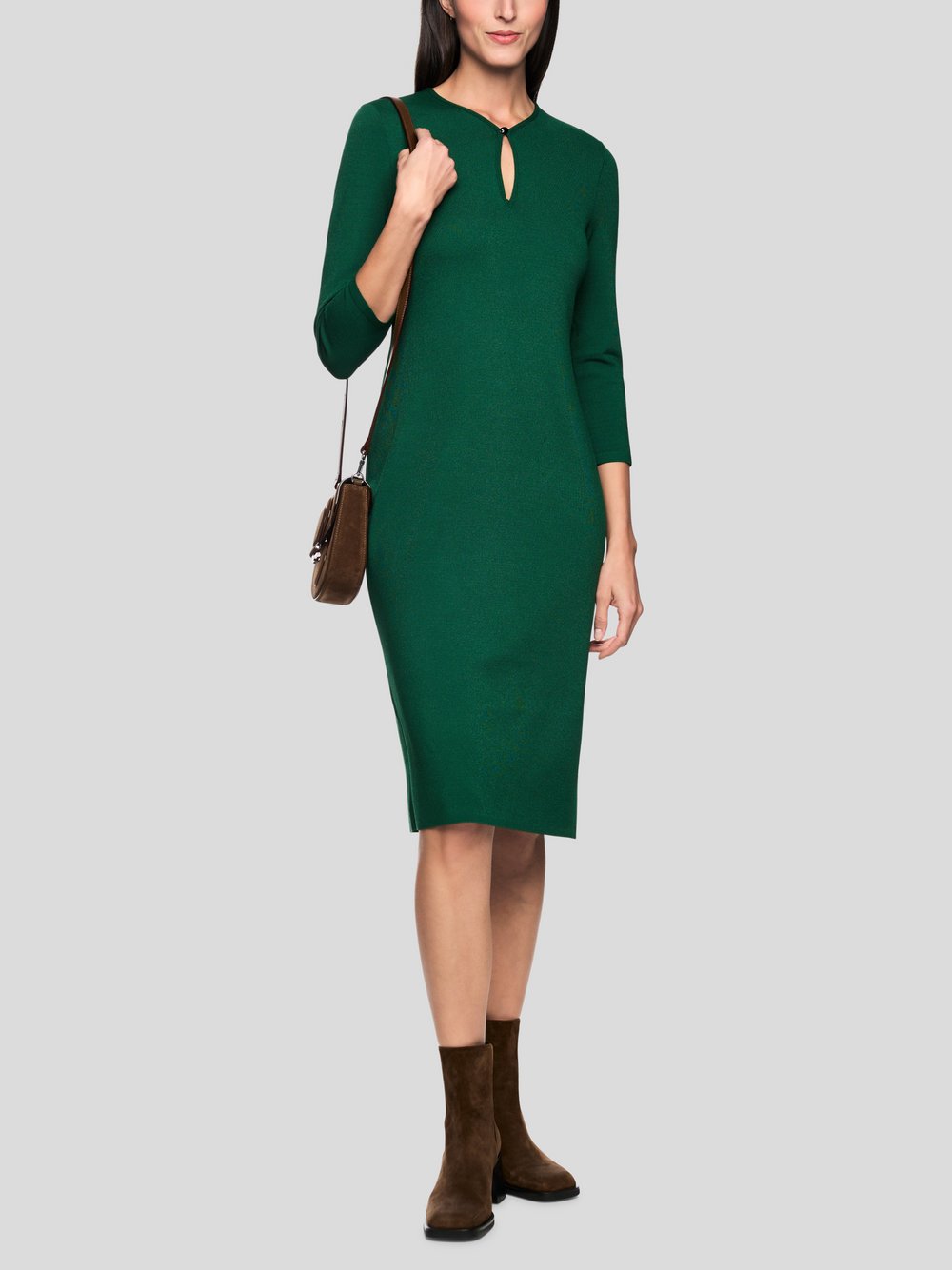 Thumbnail - Marc Cain Kleid Damen Viskose grün, 38