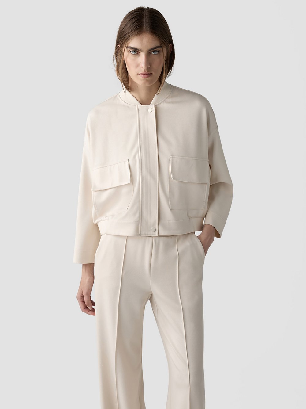 LCMT Jacke Damen Viskose beige, 38