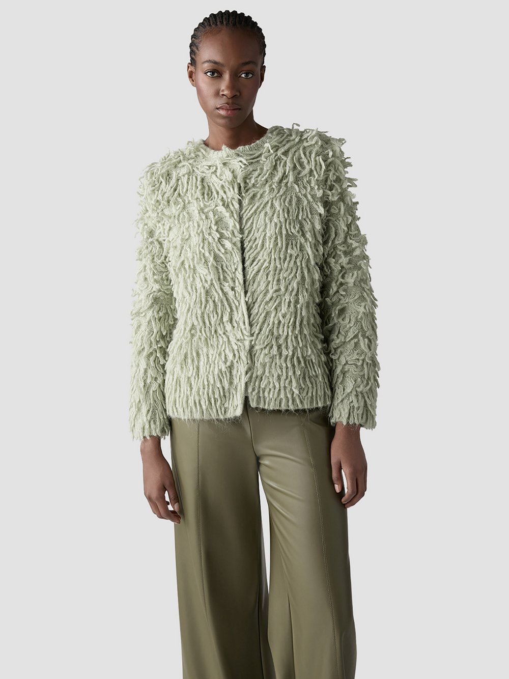 LCMT Strickjacke Damen grün, 38