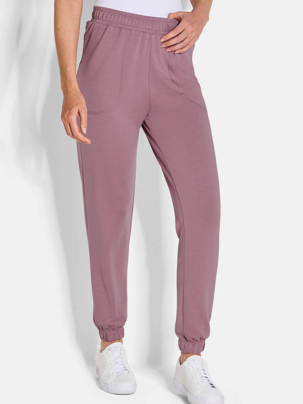 Goldner Freizeithosen Damen rosa, 44