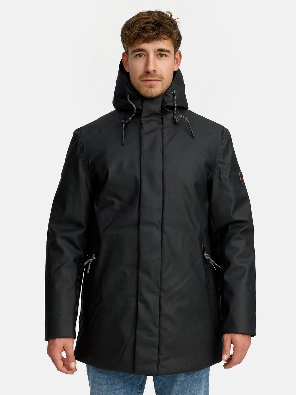 Indicode Regenjacke Herren schwarz, XXL
