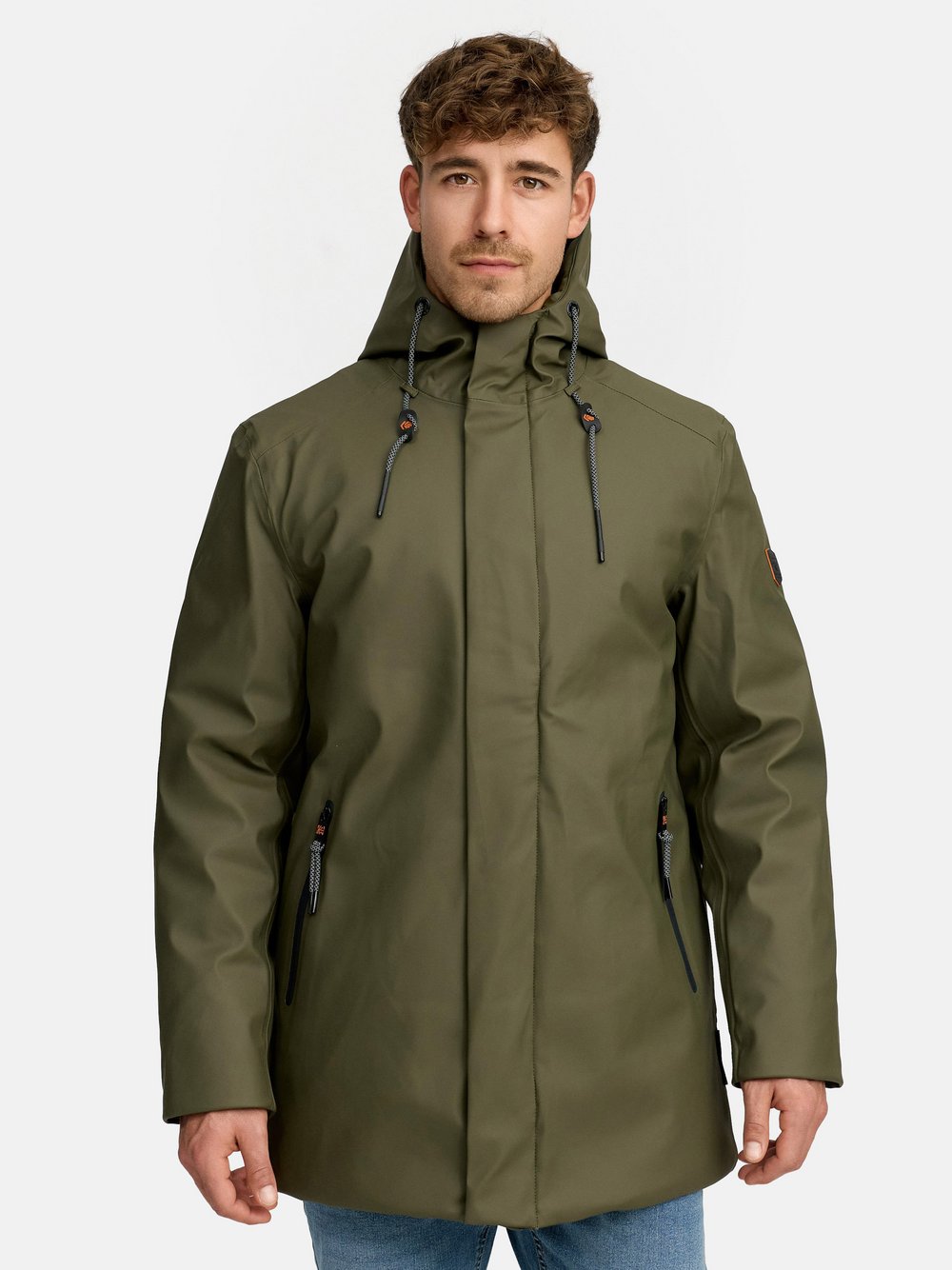 Indicode Regenjacke Herren grün, M