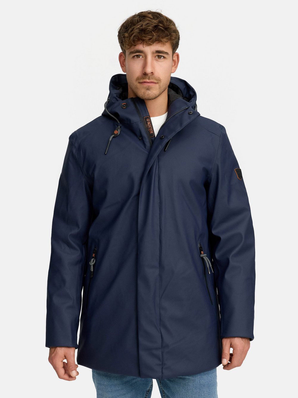 Indicode Regenjacke Herren blau, M