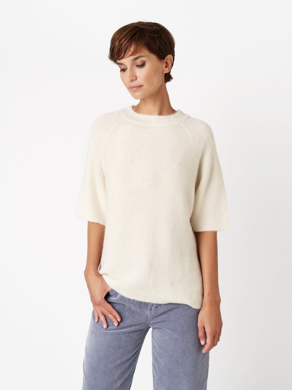 Thumbnail - TONI Strickpullover Damen beige, L