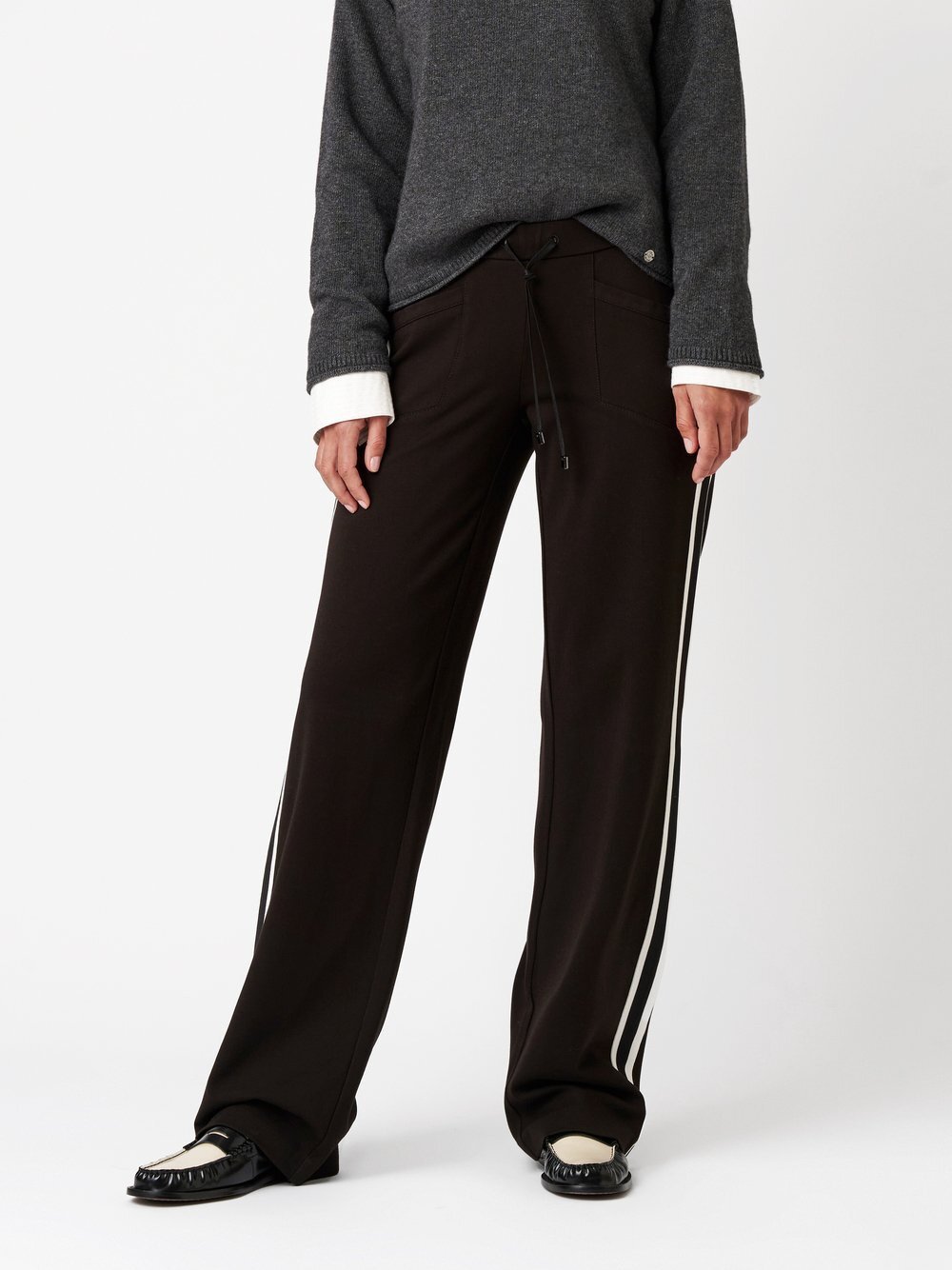 TONI Hose Damen Viskose braun, 46