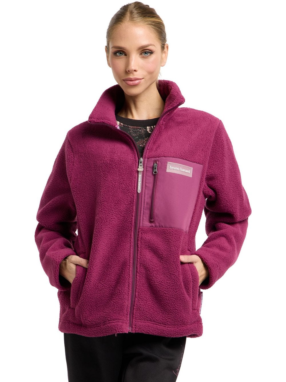 Bruno Banani Fleecejacke Damen lila, S