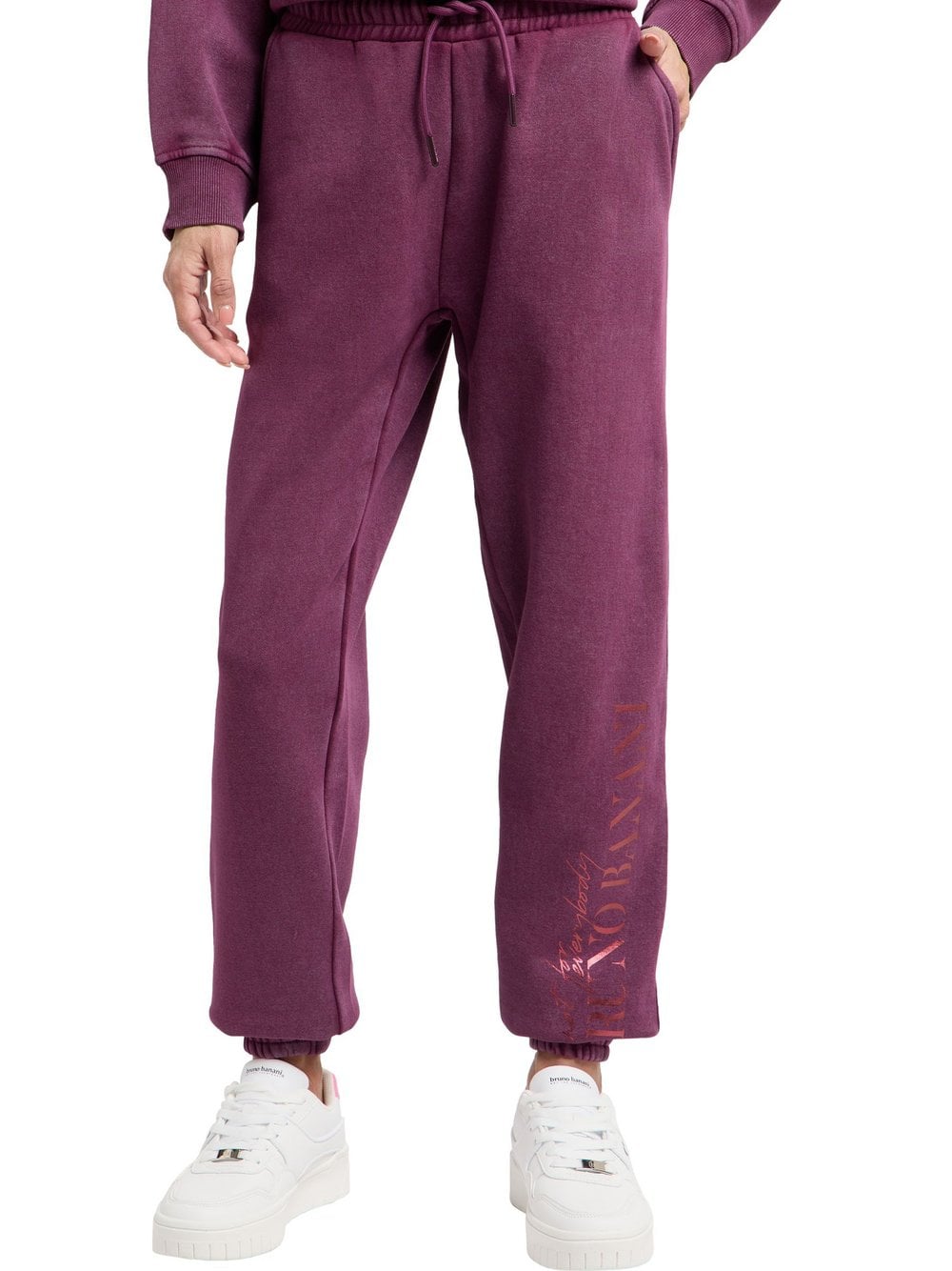 Bruno Banani Sweathose Damen Baumwolle lila, M