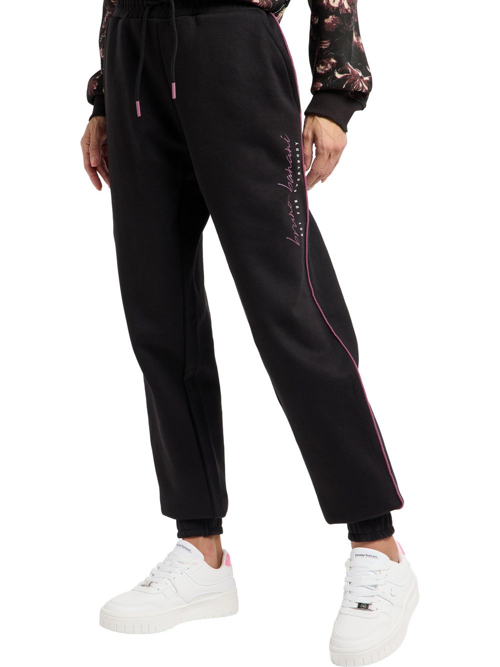 Thumbnail - Bruno Banani Sweathose  Damen Baumwolle schwarz, M