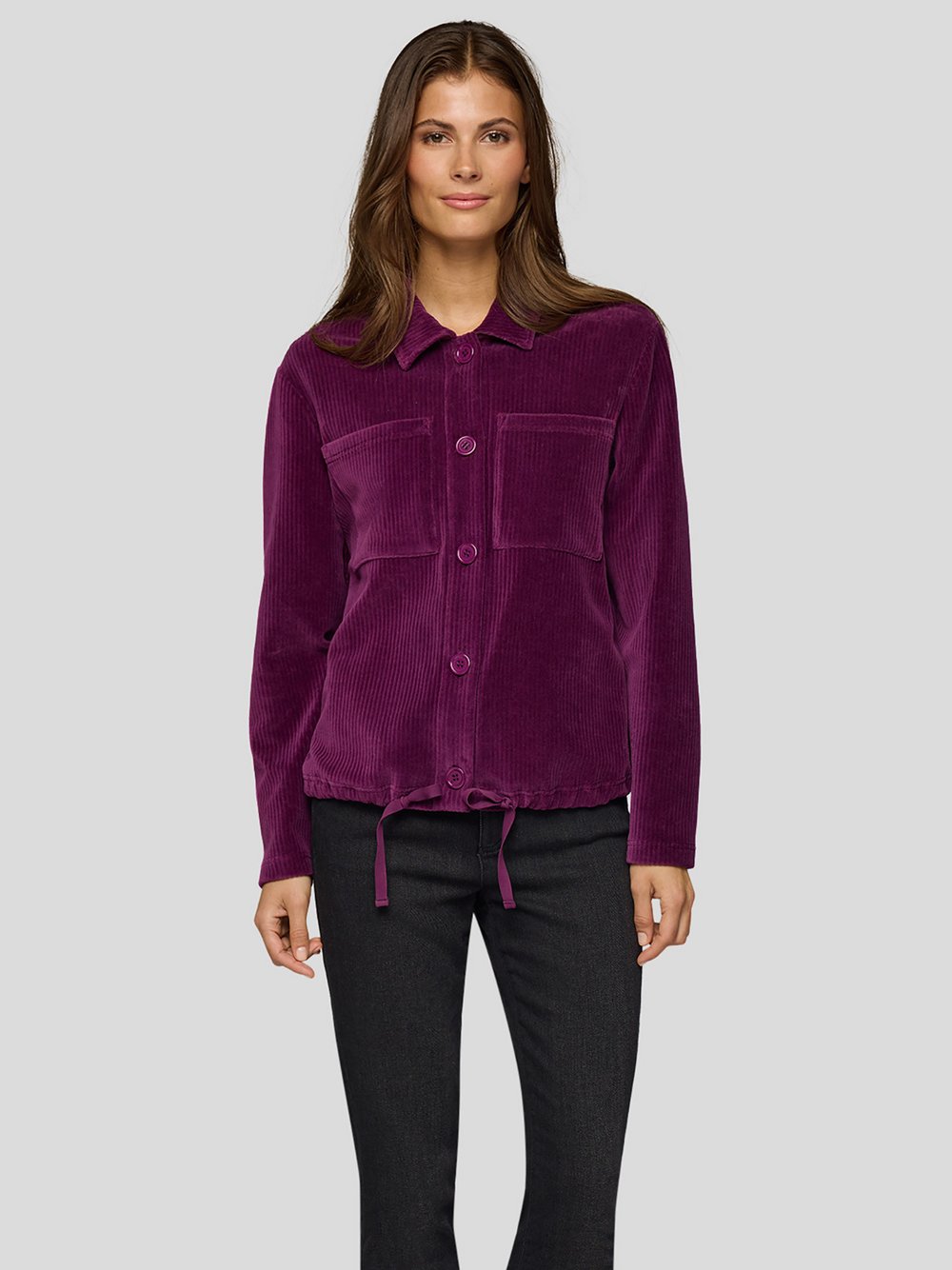 RABE Jacke Damen Baumwolle lila, 44