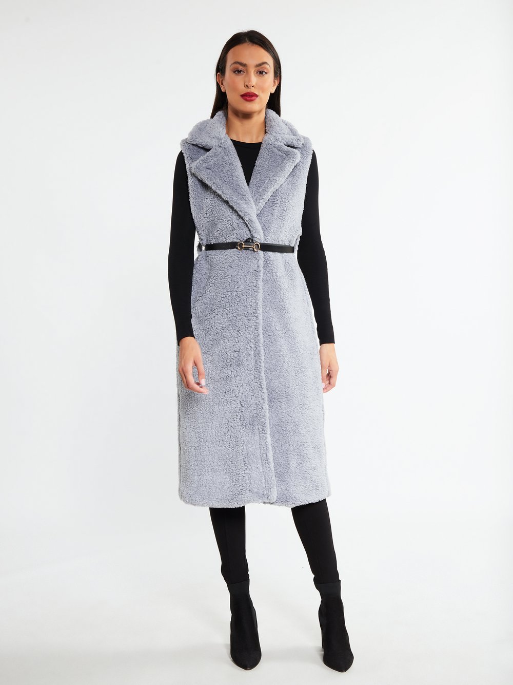 Faina Weste Damen grau, M