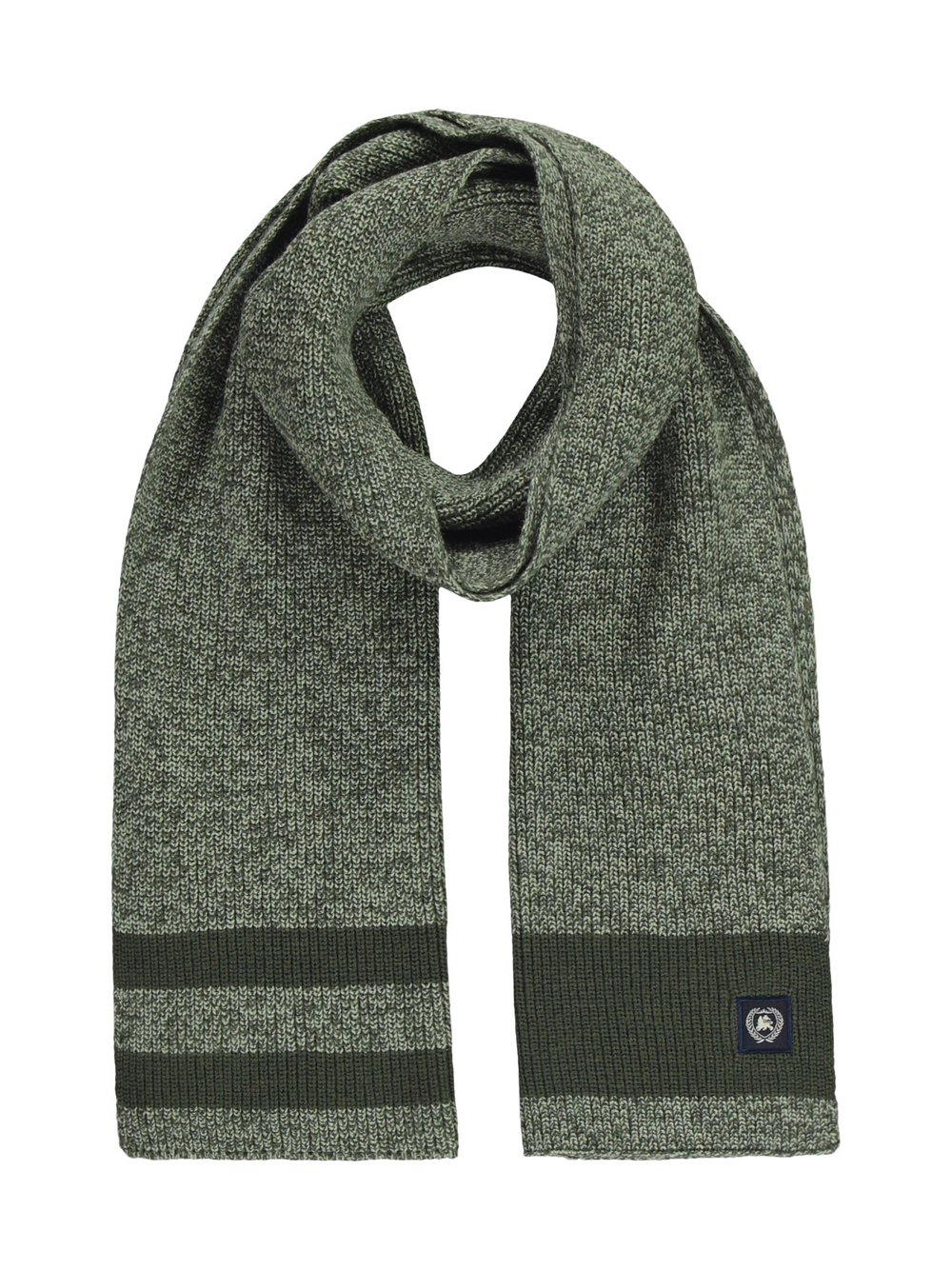 LERROS Strickschal Herren grün gemustert, ONE SIZE