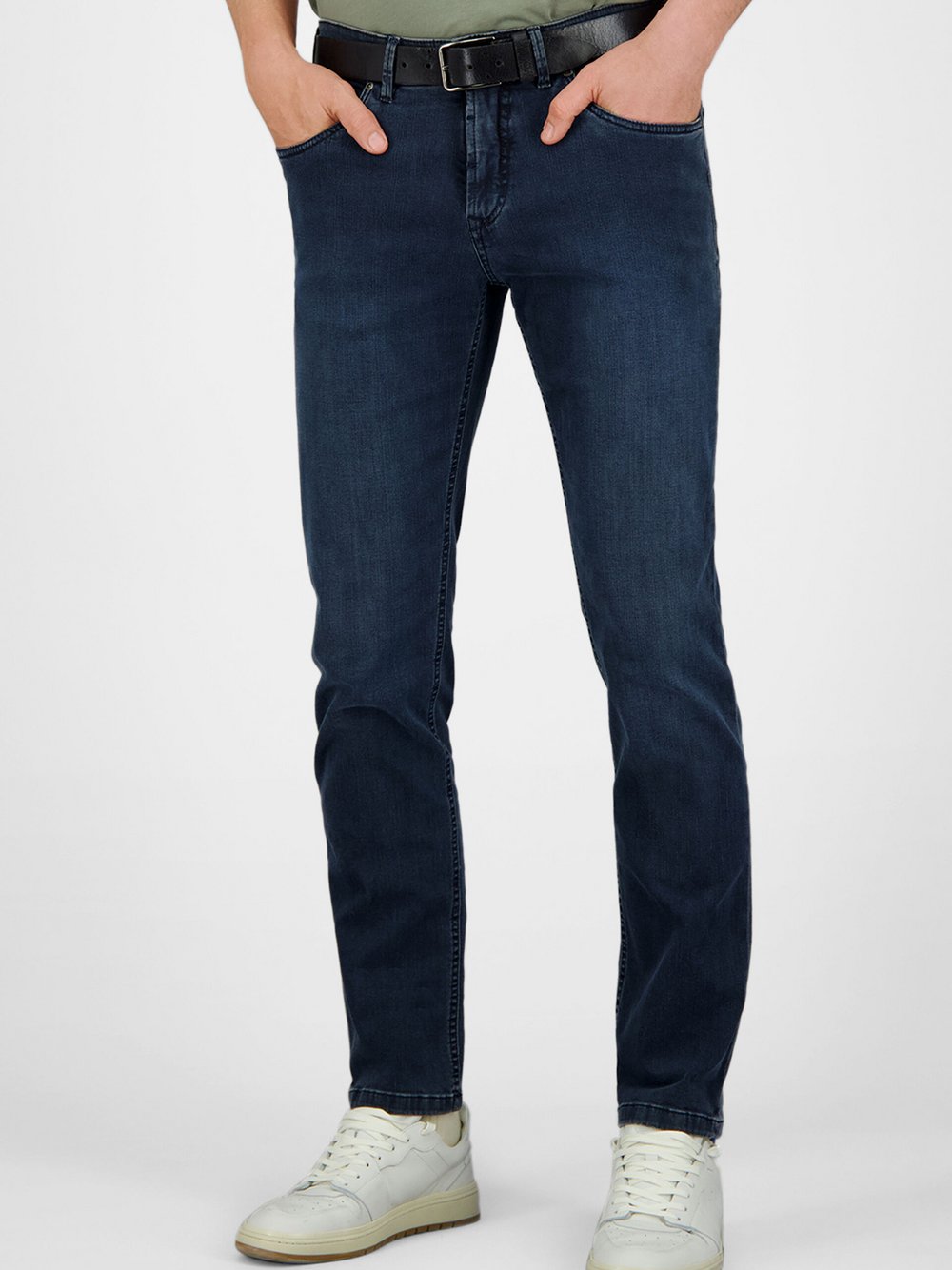 Thumbnail - Gardeur Jeans Bradley Herren Baumwolle grau, 33-34