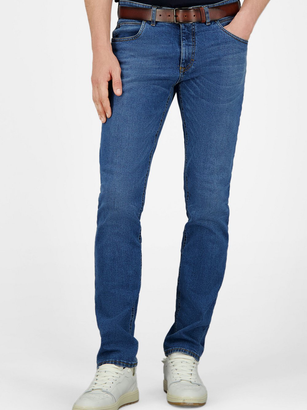 Thumbnail - Gardeur Jeans Herren Baumwolle blau, 36-32