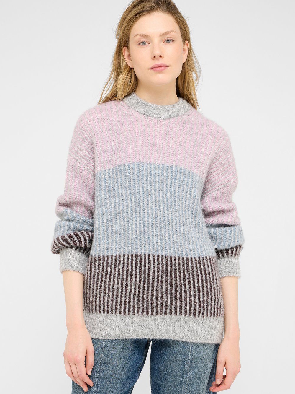 Mustang Strickpullover Damen mehrfarbig, XL