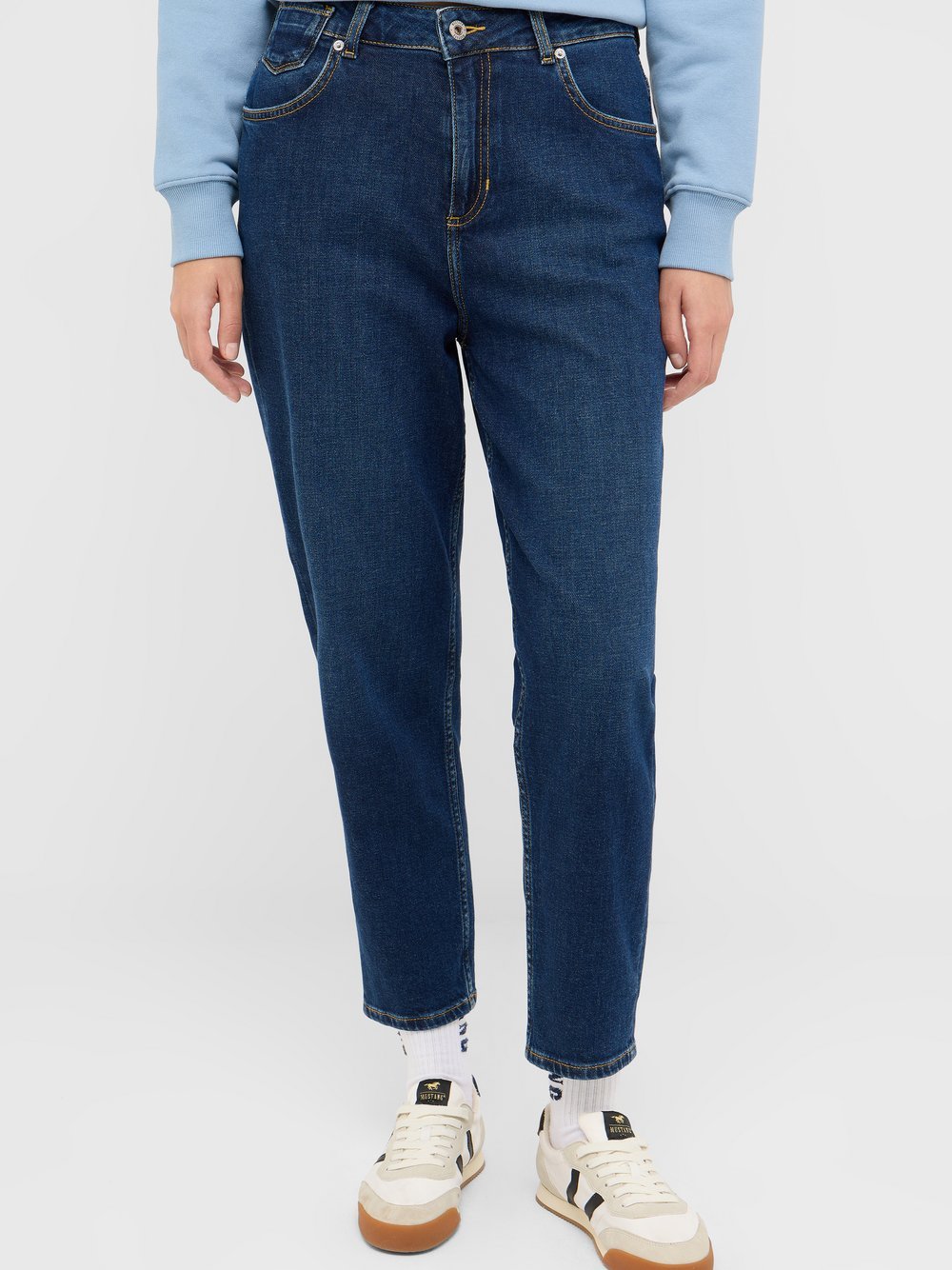 Mustang Jeans Damen Baumwolle blau, 26-32