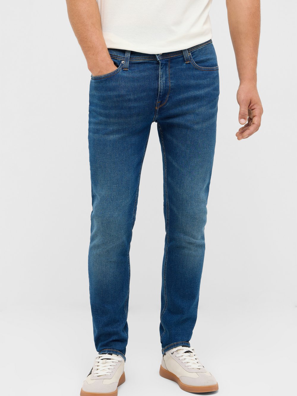 Mustang Jeans Herren Baumwolle blau, 35-36