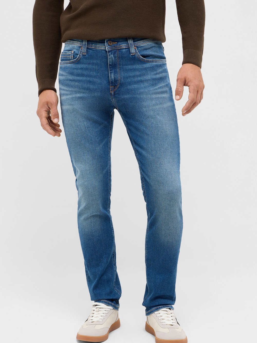 Mustang Jeans Herren Baumwolle blau, 35-36